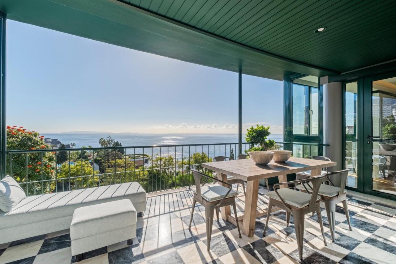 Апартаменты Luxury Oceanfront At Reid'S Gardens Фуншал Экстерьер фото